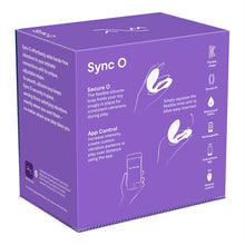 Load image into Gallery viewer, We-Vibe Sync O Rechargeable Silicone Couples Vibrator with Remote Control - Light Purple