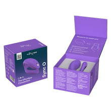 Load image into Gallery viewer, We-Vibe Sync O Rechargeable Silicone Couples Vibrator with Remote Control - Light Purple
