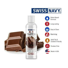 Load image into Gallery viewer, Swiss Navy 4 in 1 Chocolate Sensation - 1 oz