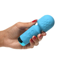 Load image into Gallery viewer, Bang 10X Mini Silicone Wand (Blue)