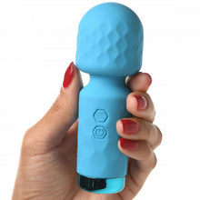 Load image into Gallery viewer, Bang 10X Mini Silicone Wand (Blue)