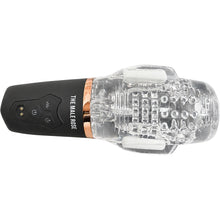 Load image into Gallery viewer, The Male Rose 2 Rechargeable Sucking Masturbator - Black/Clear