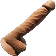 Load image into Gallery viewer, Papasito Dildo with Suction (Brown)