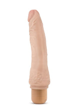 Load image into Gallery viewer, Dr. Skin Silver Collection Cock Vibe 7 Vibrating Dildo 8.5in - Vanilla