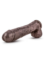 Load image into Gallery viewer, Dr. Skin Mr Savage Dildo With Balls - 11.5 inch (Brown)