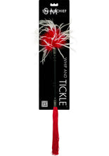 Load image into Gallery viewer, S & M Whip and Tickle (Red/White)