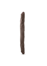 Load image into Gallery viewer, Dr. Skin Silver Collection Double Dildo 14in - Chocolate