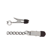 Load image into Gallery viewer, Broad Tip Clamps with Link Chain - Non-Adjustable