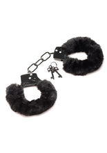 Load image into Gallery viewer, Cuffed in Fur Furry Handcuffs (Black)