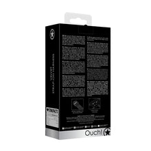 Load image into Gallery viewer, Ouch! Velvet & Velcro Adjustable Harness With O-Ring