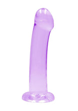 Load image into Gallery viewer, RealRock Crystal Clear Non Realistic Dildo with Suction Cup 6.7in