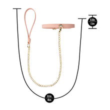 Load image into Gallery viewer, Temptasia Ardor Collar & Leash Pink With Bow