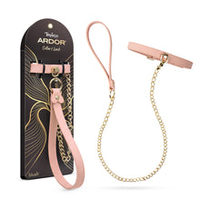 Load image into Gallery viewer, Temptasia Ardor Collar & Leash Pink With Bow