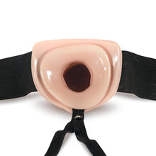 Load image into Gallery viewer, Dr. Skin Hollow Strap On - 7 inch (Vanilla)