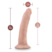 Load image into Gallery viewer, Dr. Skin Plus 7" Posable Dildo - Vanilla