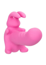Load image into Gallery viewer, First Time Rechargeable Vibrating Bunny Dreams Rechargeable Silicone Vibrator with Clitoral Stimulator