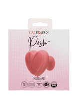 Load image into Gallery viewer, Posh Kiss Me Rechargeable Silicone Vibrator - Pink