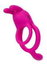 Load image into Gallery viewer, Closer intimate Rechargeable Cock Ring with Clitoral Stimulator - Pink