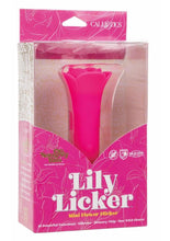 Load image into Gallery viewer, Naughty Bits Lily Licker Mini Flower Flicker Vibrator - Pink