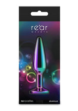 Load image into Gallery viewer, Rear Assets Chrome Tapered Anal Plug - Multicolor