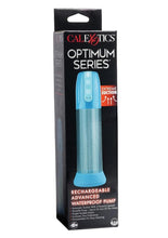 Load image into Gallery viewer, Optimum Series Rechargeable Advanced Waterproof Pump - Blue