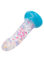 Load image into Gallery viewer, Glow Stick Party Silicone Glow-In-The-Dark Dildo with Suction - Blue