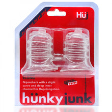 Load image into Gallery viewer, Hünky Junk - Elong Nip Suckers (Clear)