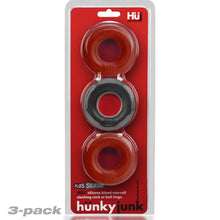 Load image into Gallery viewer, Hünky Junk - HUJ C-Ring - 3-Pack (Cherry/Tar Ice)