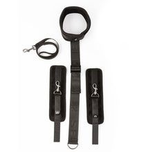 Load image into Gallery viewer, Sei Mio Neck Firmly In Check Restraint Kit - Black