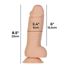 Load image into Gallery viewer, Addiction Roman Silicone Dildo with Bonus Bullet