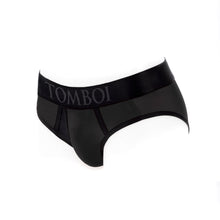 Load image into Gallery viewer, SpareParts Tomboi Cover Brief Nylon Black