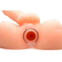 Load image into Gallery viewer, Master Series Peephole Clear Hollow Anal Plug