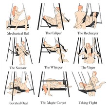 Load image into Gallery viewer, Throne Adjustable Sex Swing with Stand