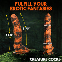 Load image into Gallery viewer, Creature Cocks Sabretooth Silicone Dildo