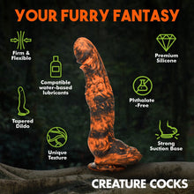 Load image into Gallery viewer, Creature Cocks Sabretooth Silicone Dildo