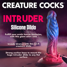 Load image into Gallery viewer, Creature Cocks Intruder Alien Silicone Dildo