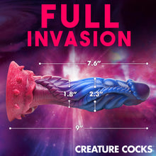 Load image into Gallery viewer, Creature Cocks Intruder Alien Silicone Dildo