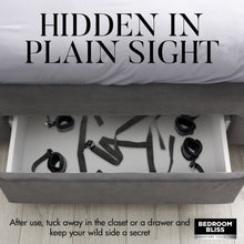 Load image into Gallery viewer, Lover's Bed Restraint System (Black)