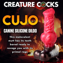 Load image into Gallery viewer, Creature Cocks Cujo Canine Silicone Dildo