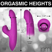Load image into Gallery viewer, Bumping Bunny Thrusting & Pulsing Silicone Rabbit Vibrator