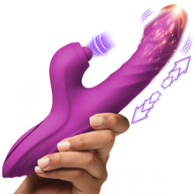 Load image into Gallery viewer, Bumping Bunny Thrusting & Pulsing Silicone Rabbit Vibrator