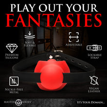 Load image into Gallery viewer, Gag Order Extreme Silicone Ball Gag