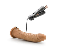 Load image into Gallery viewer, Dr. Skin Vibrating Realistic Cock - 8.5 inch (Mocha)