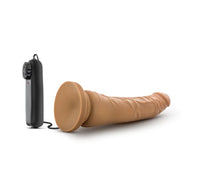 Load image into Gallery viewer, Dr. Skin Vibrating Realistic Cock - 8.5 inch (Mocha)