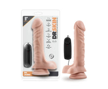 Load image into Gallery viewer, Dr. Skin Dr. James 9" Vibrating Cock - 9 inch (Beige)