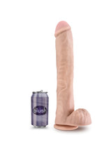 Load image into Gallery viewer, Au Naturel Daddy Dildo with Balls -14 inch (Vanilla)