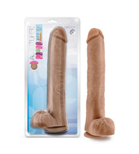 Load image into Gallery viewer, Au Naturel Daddy Dildo with Balls -14 inch (Brown)