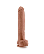 Load image into Gallery viewer, Au Naturel Daddy Dildo with Balls -14 inch (Brown)