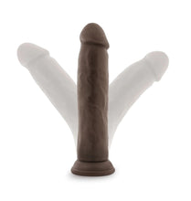 Load image into Gallery viewer, Dr. Skin Realistic Dildo - 9.5 Inch (Chocolate)