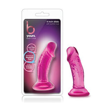 Load image into Gallery viewer, Sweet n Small 4" Dildo with Suction Cup (Pink)